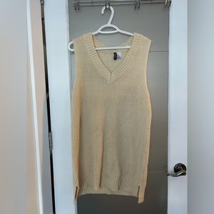 H&M sweater vest dress